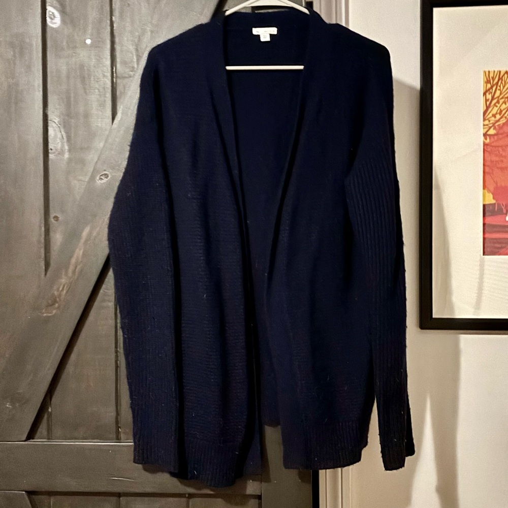 Women's Navy Blue Cardigan